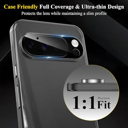 4 Pack Camera Lens Screen Protector for Google Pixel 9 Pro - size: Pixel 9 Pro