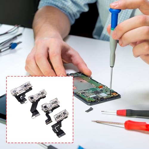 Pack of 4 Multi Functional Camera Protectors Case Providing Scratch Resistance and for Phone Maintenance Camera Protectors