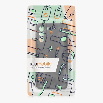 kwmobile Case Compatible with Samsung Galaxy S21 Case - Protective Slim TPU Phone Cover - Soft Matte Finish - Black - color: black, size: Galaxy S21