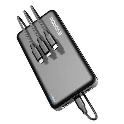 Portable Charger Power Bank 10000mAh, USB C in&Out Fast Charging Battery Pack Portable Phone Charger Quick Charge for iPhone 15/14/13/12, Galaxy S23/22, Pixel Heated Vest and etc (Black) - color: c-Black