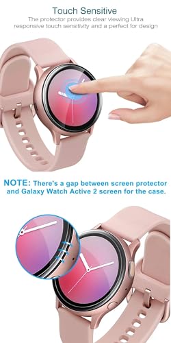 5Pcs Hydrogel Screen Protector for Samsung Galaxy Watch 6/5 / 4 44mm Smartwatch Soft HD Clear TPU Film Touch Sensitive, Self-Healing, Anti-Scratch, Ultra-Thin, Easy Installation