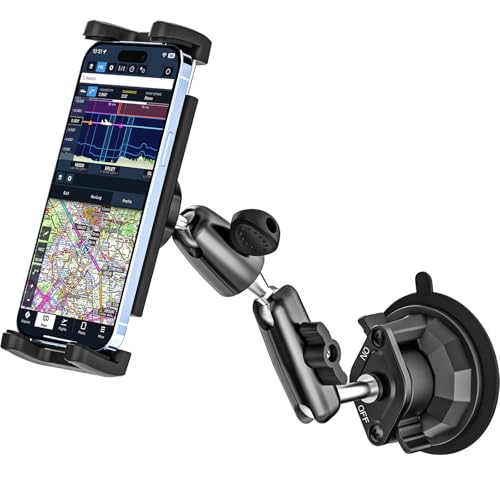 Pilot Phone Holder, Aviation Window Phone Mount, Ultra Suction Cup