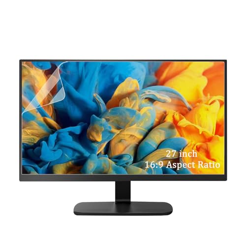2 Pack 27" Anti Glare Screen Protector for 27-inch 16:9 Widescreen Desktop PC LED Monitor, 27-inch Sceptre/LG/Dell/HP/Acer/ViewSonic/ASUS/Aoc/Samsung Widescreen Monitor Matte Screen Protector - size: 27 inch 16:9 Aspect Ratio