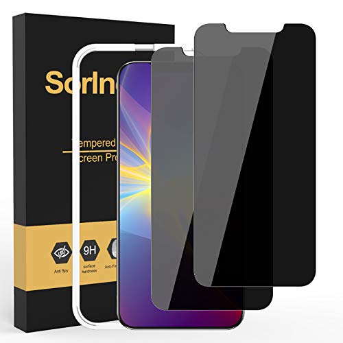 (2 Pack Privacy Screen Protector for iPhone 12 Pro Max - color: Black, size: for iPhone 12 Pro Max