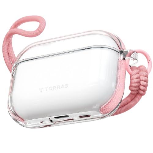 TORRAS A3 Neo for AirPods Pro 3 Case with Lanyard, 3rd Generation, Pink - color: Pink