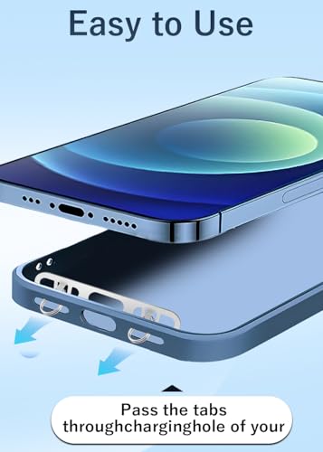 ZXZone 2PCS iPhone Hang 2 Way Metal Phone Tether Tab, Upgraded Double Buckle Hole Ring CellPhone Lanyard Patch, Phone Strap Replacement Part for iPhone Cases (Silvery-TQ-2PCS) - color: Silvery-TQ-2PCS