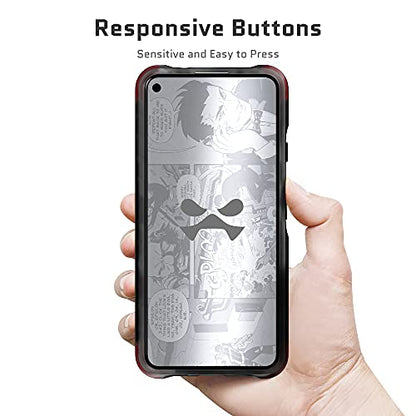 Ghostek Covert Clear Pixel 5a Case with Super Slim Fit Design and Secure Hand Grip Tough Shockproof Heavy Duty Protection Wireless Charging Compatible Cover for 2021 Google Pixel 5a (6.2 Inch) (Smoke) - color: Smoke, size: Pixel 5a