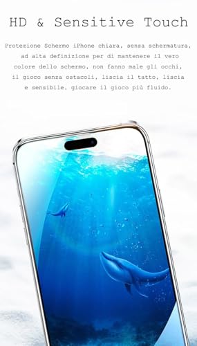 3 Pack for iPhone 16 Pro Matte Privacy Screen Protector | Full Coverage 9H Anti-fingerprint Anti-Spy Matte Tempered Glass for iPhone 16 Pro,6.3” - size: iPhone 16 Pro - 6.3"