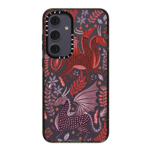 CASETiFY for Galaxy S24+ Case - Impact | 8.2 ft. 4x Military Grade Drop Protection | Red Dragon Mythical Magic | Black - color: Red Dragon Mythical Magic, size: Galaxy S24+ (6.7")