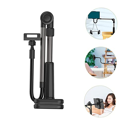 TEHAUX Overhead Phone Mount Cellphone Stand with Flexible Gooseneck Arm