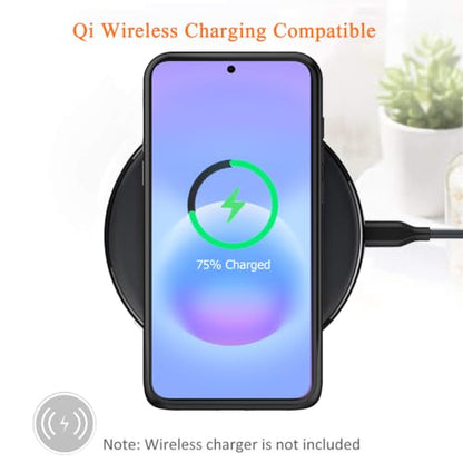 Battery Case for Galaxy A57, Upgraded 12000mAh Rechargeable Portable Wireless Charging Case Compatible with Galaxy A57 5G (6.7 inch) with Carplay Extended Battery Pack Charger Power Case (Black) - size: Galaxy A57