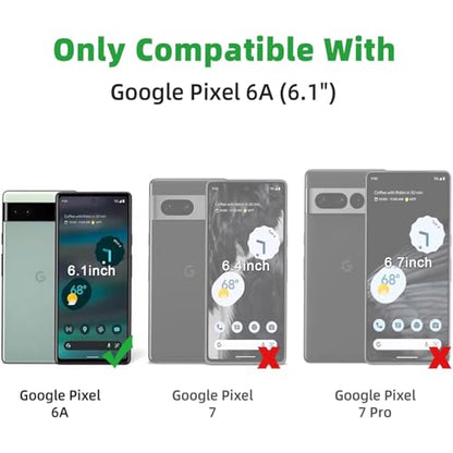 3 Pack Screen Protector for Google Pixel 6A 5G 6.1", HD Ultra-Thin Full Coverage Soft TPU Hydrogel Film Google Pixel 6A - Fingerprint ID Compatible, Self-Healing, Touch Sensitive - size: Google Pixel 6A