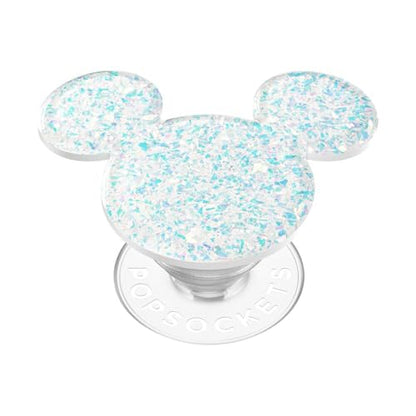 PopSockets Adhesive Phone Grip, Holder- Mickey Ears White - color: Earridescent Mickey White, style: Adhesive