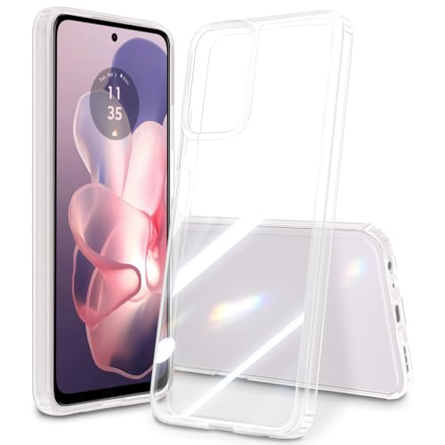 Case for Motorola Moto G Power 5G 2024, Military Grade Drop Protection Phone Case, Yellowing Resistant, Anti-Scratch Hard PC Back, Shockproof Hard Ultra-Thin Protective Cover, Clear - size: Motorola Moto G Power (2024)