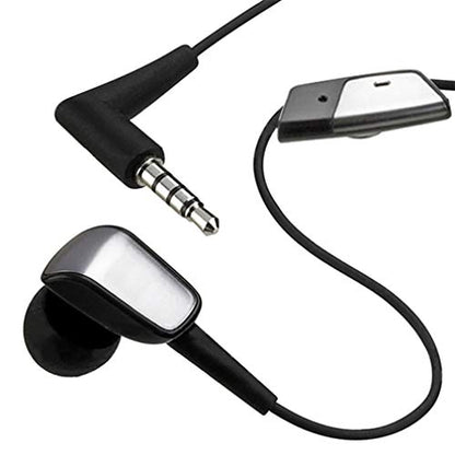 Wired Earphone Mono Headset for Galaxy A01 A10e A11 A21 A20 A50 A51 A71 - Handsfree Mic 3.5mm Headphone Single Earbud Compatible with Samsung Galaxy A50 A20 A10e
