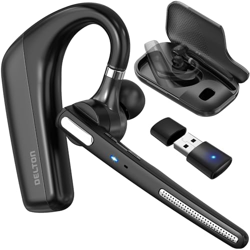 Delton Ultralight Bluetooth Headset with Noise Cancelling Microphone