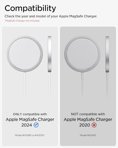 Spigen for MagSafe Charger (25W) Stand Holder Case Nightstand MagFit - color: Black, size: MagFit
