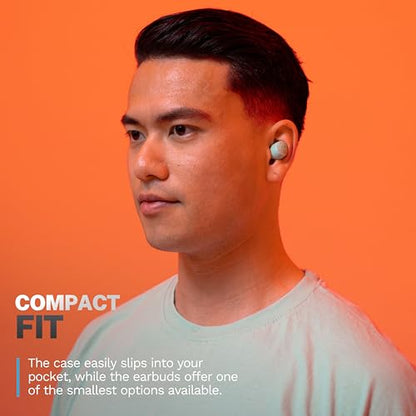 JLab Go Air Pop+ Earbuds, Dual Connect, EQ3 Sound, Mint Green - color: Mint, style: Matte