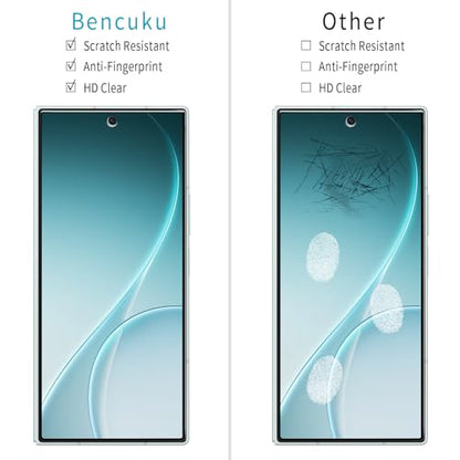 2 Pack Screen Protector for Samsung Galaxy Z Fold 7 Tempered Glass - color: Clear-Galaxy Z Fold 7
