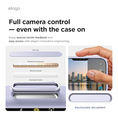 elago Premium Magnetic Silicone Case for iPhone 17 Purple | Compatible with MagSafe, Liquid Silicone Material, Protection, Shockproof, Slim Phone (Purple) - color: Purple, size: iPhone 17