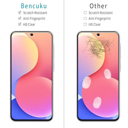 2 Pack Screen Protector for Samsung Galaxy A36 5G Tempered Glass - color: Clear