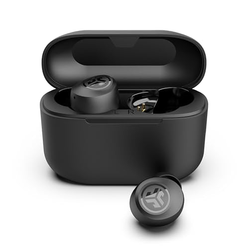 JLab Go Air Pop+ Earbuds, Dual Connect, EQ3 Sound, Black - color: Black, style: Matte