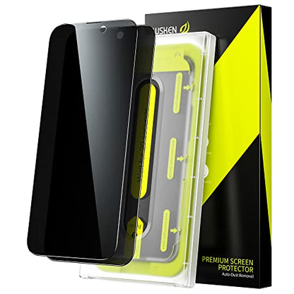 WSKEN Privacy Screen Protector for iPhone 14 Pro Max - [Auto-Dust Removal] Full Coverage Screen 2.5D Edge 28 Degree 10s HD Tempered Glass Film with Dust Clean Installing House 2022 5G,2 Pack - color: 2 Pack Privacy