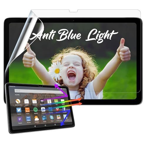 IPROKKO 2 Pack Anti-Blue Light Screen Protector for Fire Max 11 Tablet (11 inch) Anti Glare Screen Film, Fire Max Stylus Pen Compatible - size: Fire Max 11