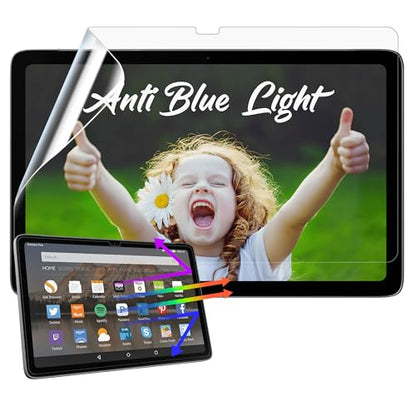 IPROKKO 2 Pack Anti-Blue Light Screen Protector for Fire Max 11 Tablet (11 inch) Anti Glare Screen Film, Fire Max Stylus Pen Compatible - size: Fire Max 11
