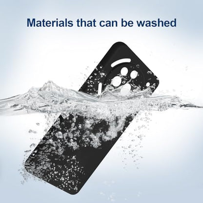 GiiYoon Silicone Case for Nothing Phone 3a Pro, Black - color: Black, size: Nothing Phone 3a Pro