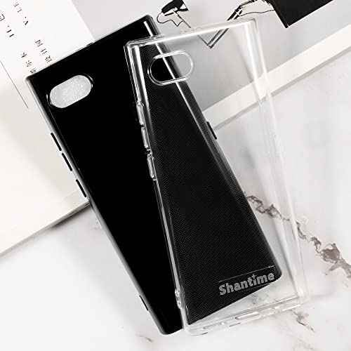 Protective Case for Unihertz Titan Slim - Clear | 4.2" Slim Shockproof Bumper Back Cover Anti-Scratch Flexible TPU Shell, Grip-Friendly - color: Transparent
