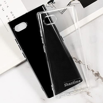 Protective Case for Unihertz Titan Slim - Clear | 4.2" Slim Shockproof Bumper Back Cover Anti-Scratch Flexible TPU Shell, Grip-Friendly - color: Transparent