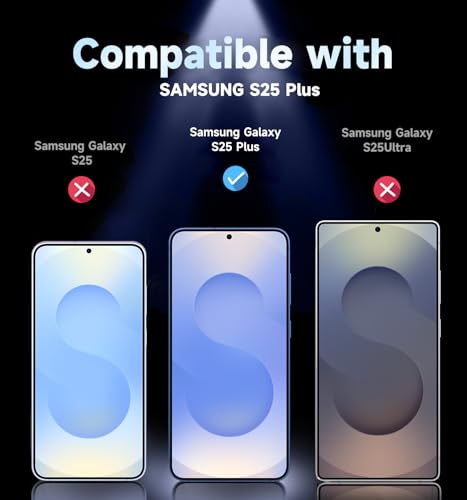 MAGIC JOHN for Samsung Galaxy S25 Plus /S25+ Screen Protector, Easy Install - size: S25+ Plus 6.7inch