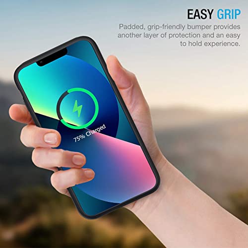 Battery Case for iPhone 13, Enhanced 10000mAh Portable Protective Smart Wireless Charging Case Support Carplay Compatible with iPhone 13 (6.1 inch) Rechargeable Extended Battery Charger Case (Black) - size: iPhone 13 (6.1 inch)