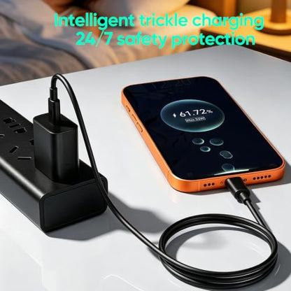 Short USB to USB C Cable 6 inch 20-Pack, Fast Charging Data Sync A to C - color: Black, size: 6Inches