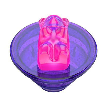 PopSockets Adhesive Phone Grip, Holder- Gummy Bear Purple - color: Bon Bon Purple, style: Adhesive