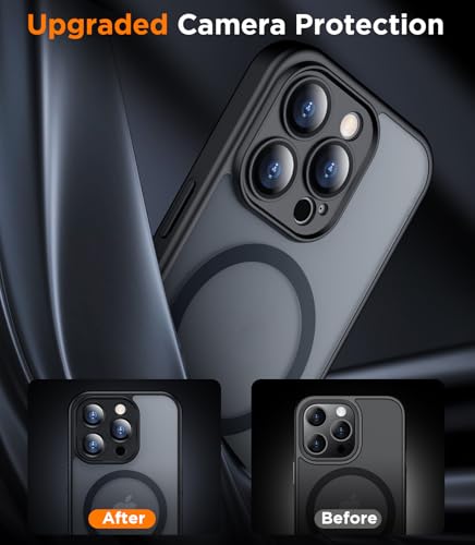 SPIDERCASE Magnetic for iPhone 13 Pro Max Case,Black - color: Black, size: Iphone 13 Pro Max 6.7''