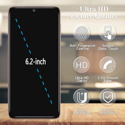 Pokolan Privacy Screen Protector for Samsung Galaxy S21 5G Tempered Glass - size: Samsung Galaxy S21 6.2-inches