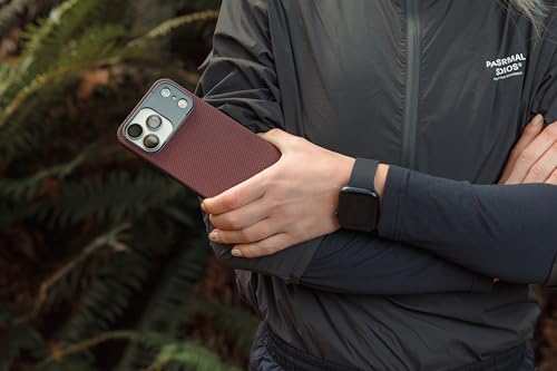 URBAN ARMOR GEAR UAG Designed for iPhone 17 Pro Case Fibr Armr - Compatible with MagSafe Military Grade Protective Cover, Solar Flare/Charcoal - color: Fibr Armr - Solar Flare/Charcoal