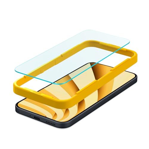 1stcase Tempered Glass [SimpleAlign] Screen Protector [2-pack Set] for Nothing Phone (2a) / (2a) Plus [Case-Friendly] - Clear