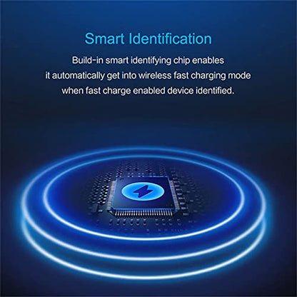 Magic Array Wireless Charger Dock, Creative Pattern Charging Pad, 10W Fast Charge for Qi Wireless Charging Devices,I - color: I
