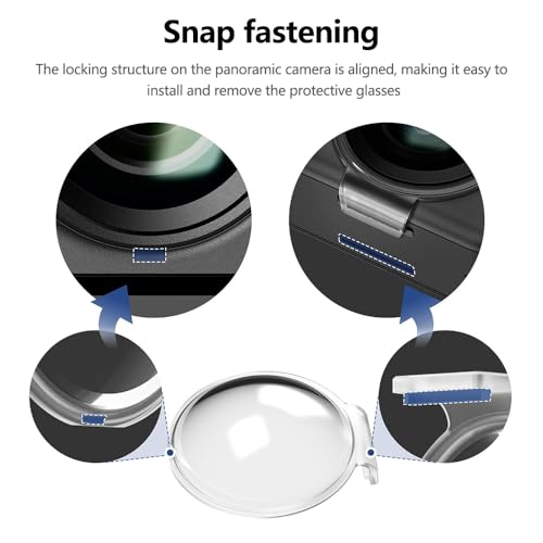 Tempered Glass Lens Guard Protector for DJI OSMO 360 2,OSMO360 2 Pack