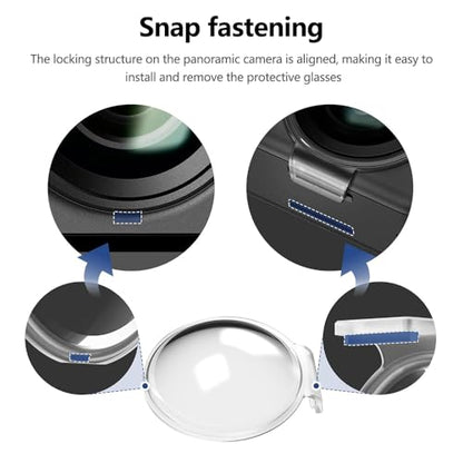 Tempered Glass Lens Guard Protector for DJI OSMO 360 2,OSMO360 2 Pack