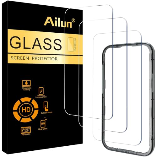 Ailun 3 Pack Screen Protector for iPhone Air, Tempered Glass