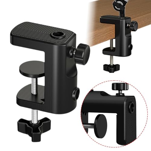 Rotating Holder Table Mount Clamp Mi Holder Base Mounting Accessory pp Material Suitable for Work Bedside