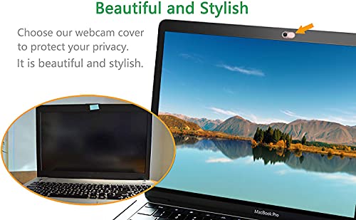 CloudValley Laptop Camera Cover Slide, Metal 0.023 Inch Ultra-Thin, Pink - color: Pink-2 Pcs
