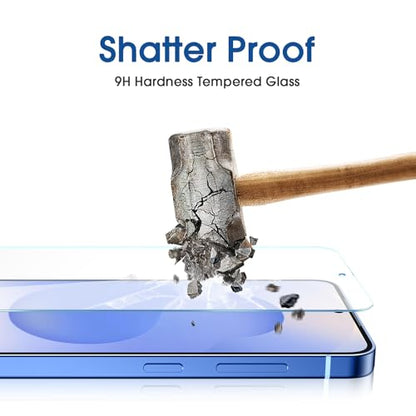 amFilm OneTouch for Samsung Galaxy S25 Screen Protector 6.2" Tempered Glass - size: S25-6.2"