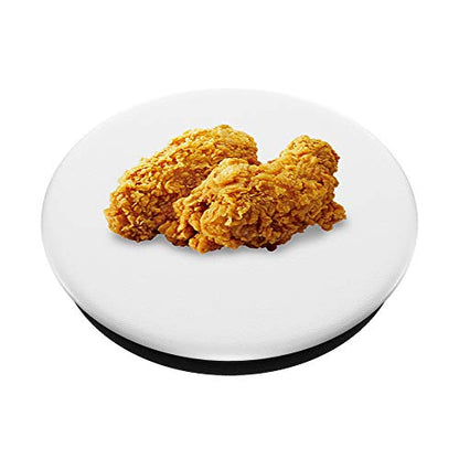 Fried Chicken Fast Food Funny Meme Art Design PopSockets PopGrip: Swappable Grip for Phones & Tablets