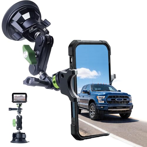 Semi Truck Phone Mount for Drivers, 360° Anti-Shake, Camera Ready - style: sprot