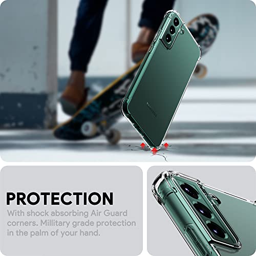Case for Samsung Galaxy S22 Case, Galaxy S22 Case, Ultra [Slim Thin] Scratch Resistant Flexible TPU Gel Rubber Soft Silicone Protective Clear Case Cover for Samsung Galaxy S22 (Clear) - size: S22